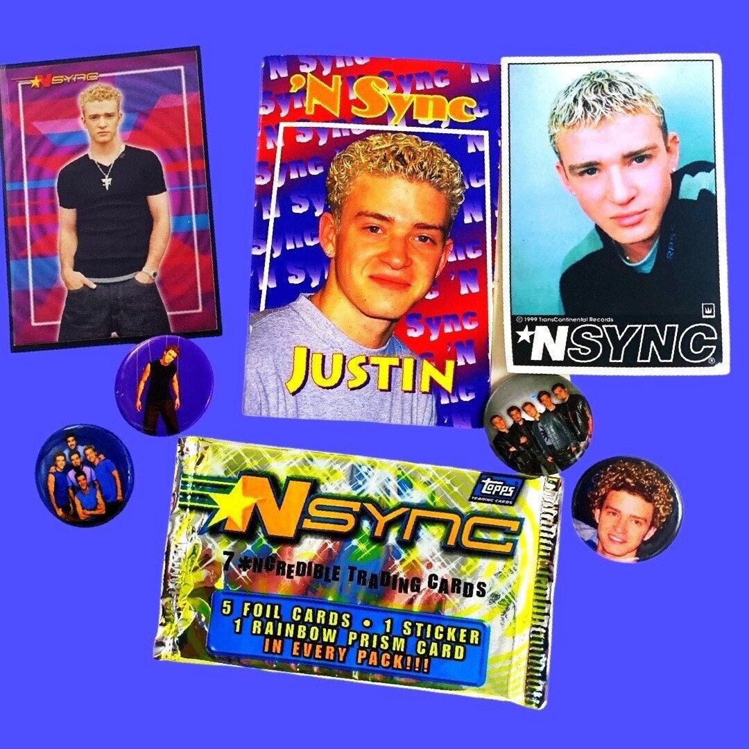 NSYNC Mini Justin Fan Gift Set, Nostalgia, Justin Timberlake, *NSYNC