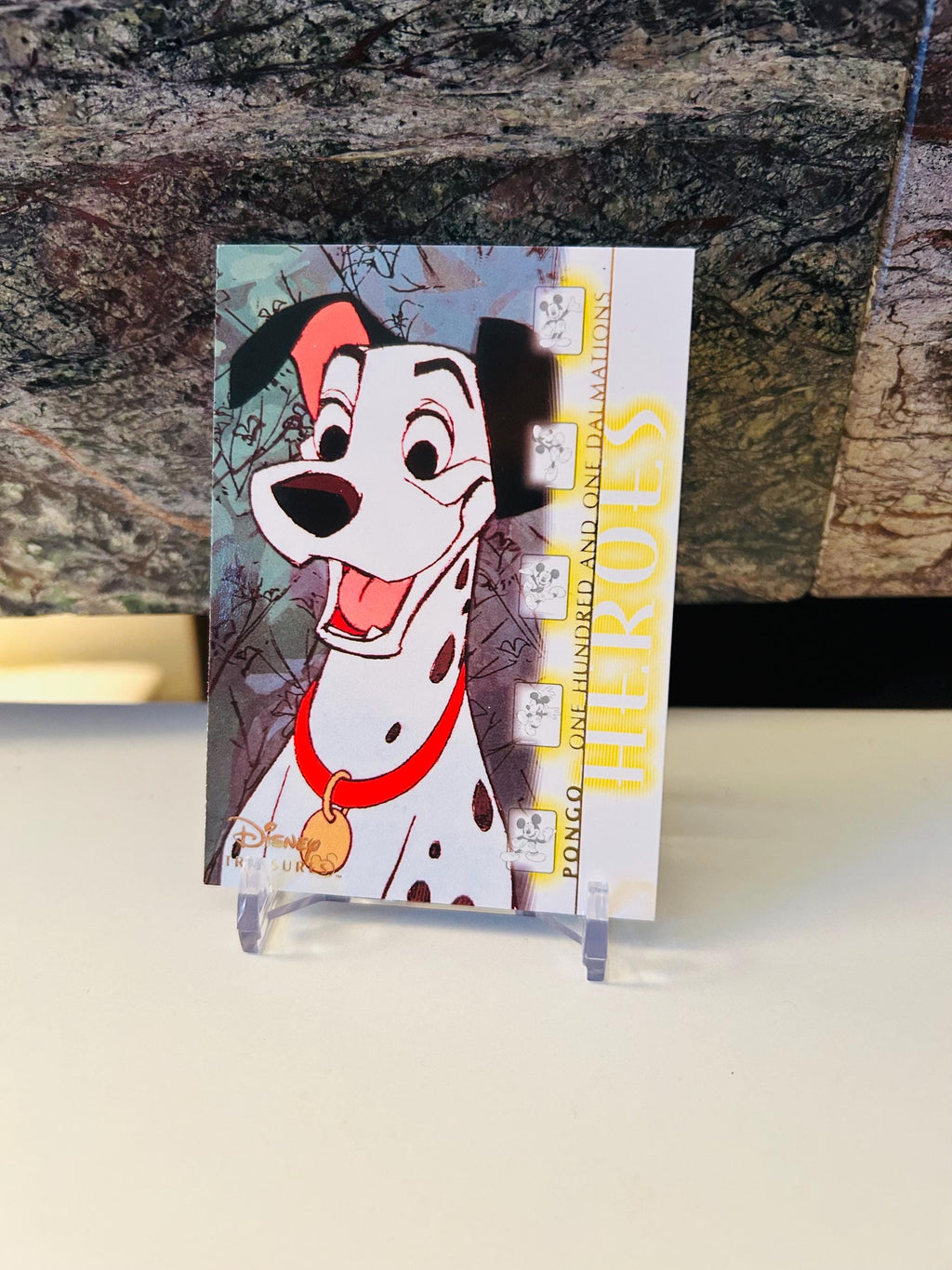 101 Dalmatians Pongo 2003 Disney Treasures Trading Card