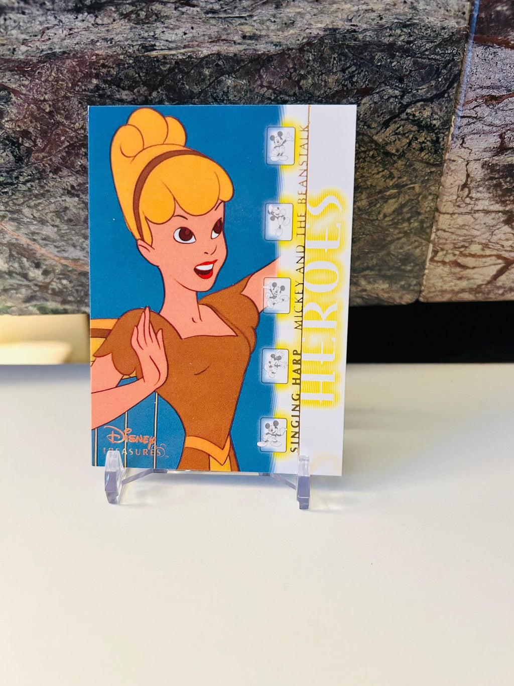 Mickey and the Beanstalk, Singing Harp 2003 Disney Treasures Trading Card