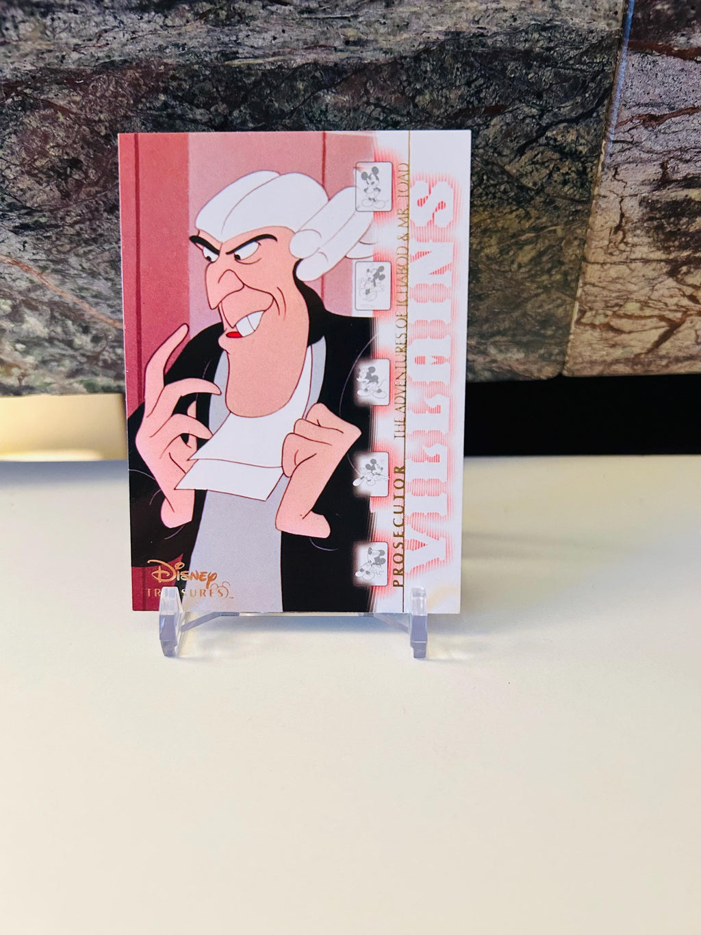 Prosecutor of The Adventures of Ichabod & Mr. Toad 2003 Disney Treasures Trading Card