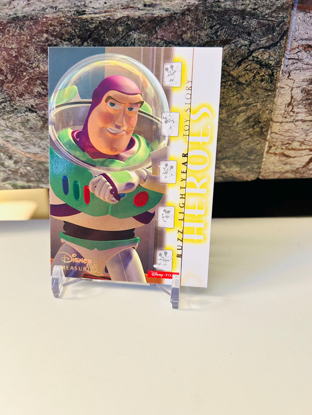 Toy Story Buzz Lightyear 2003 Disney Treasures Trading Card