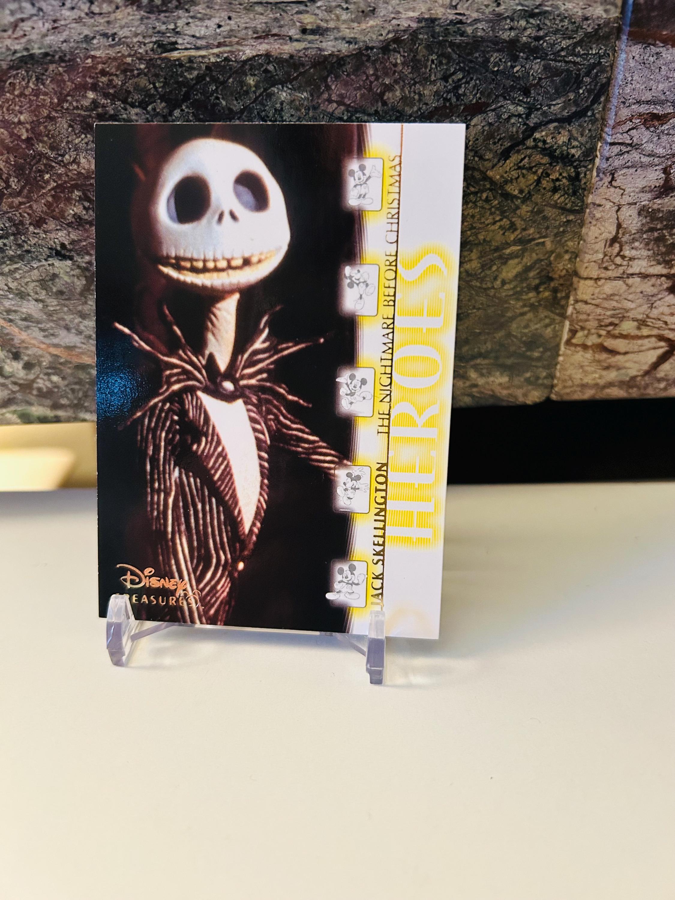 Jack Skellington Nightmare Before Christmas 2003 Disney Treasures Trading Card