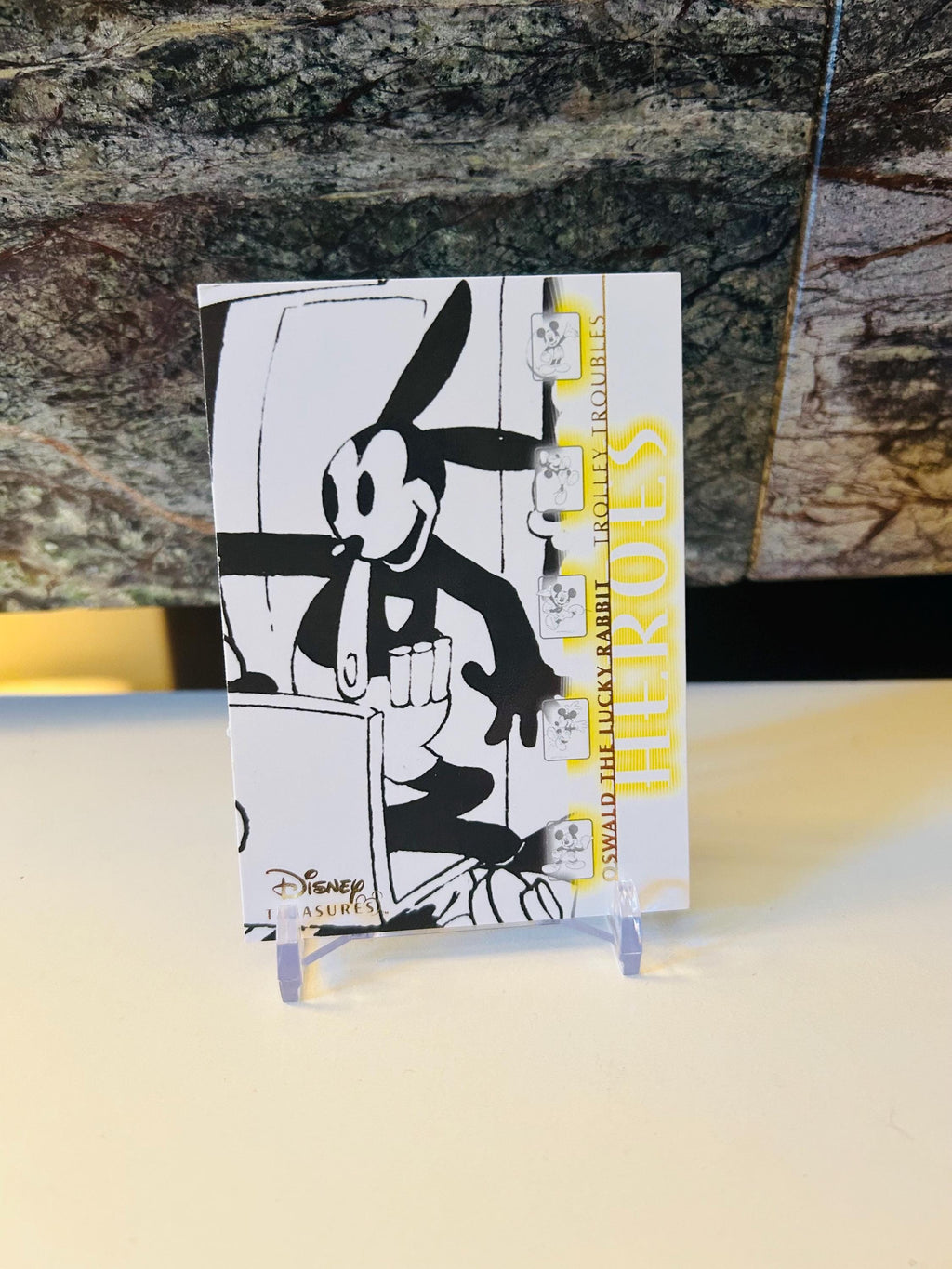 Oswald the Lucky Rabbit, Trolley Troubles, 2003 Disney Treasures Trading Card