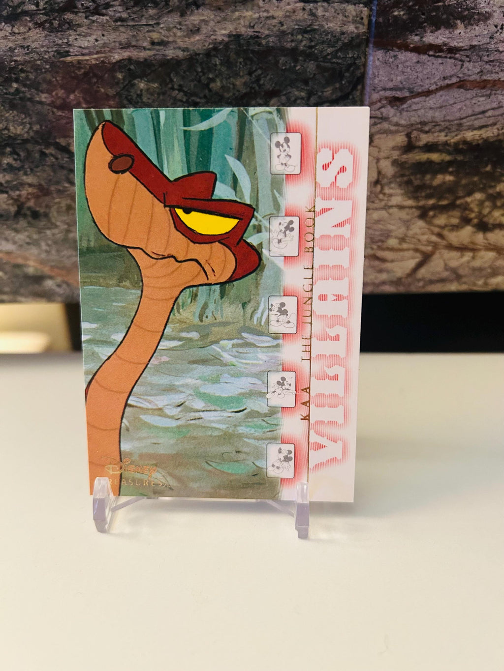 Jungle Book Kaa 2003 Disney Treasures Trading Card