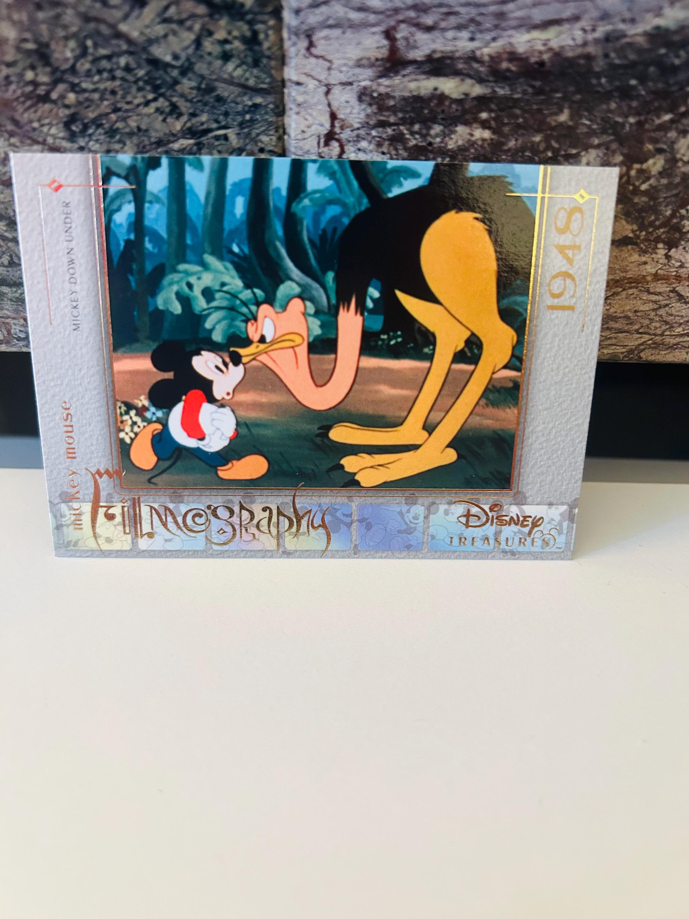 Mickey Down Under Disney Treasures Filmographs, 2003 Trading Card MM38