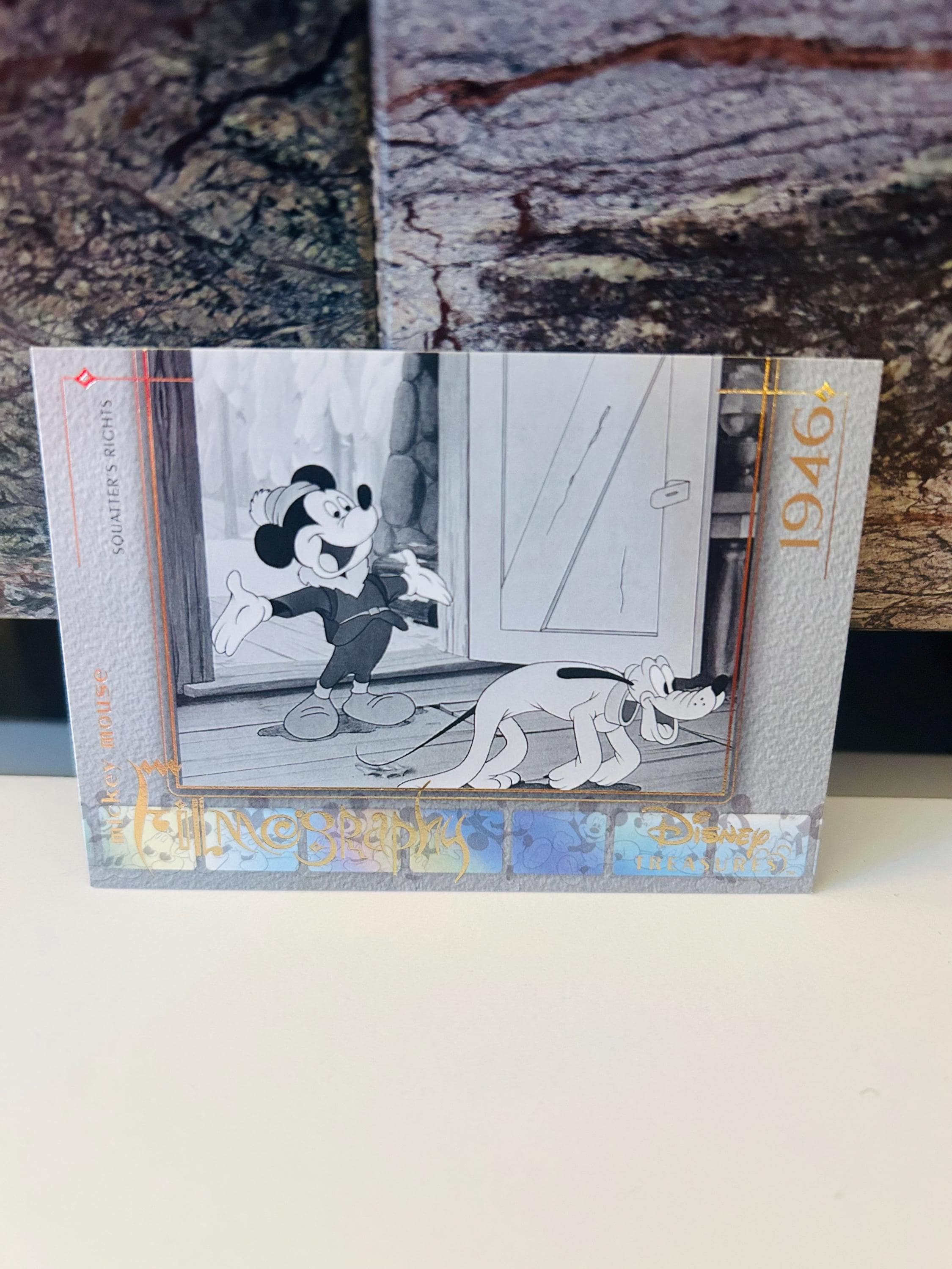 Mickey's Squatter Rights Disney Treasures Filmographs, 2003 Trading Card MM35