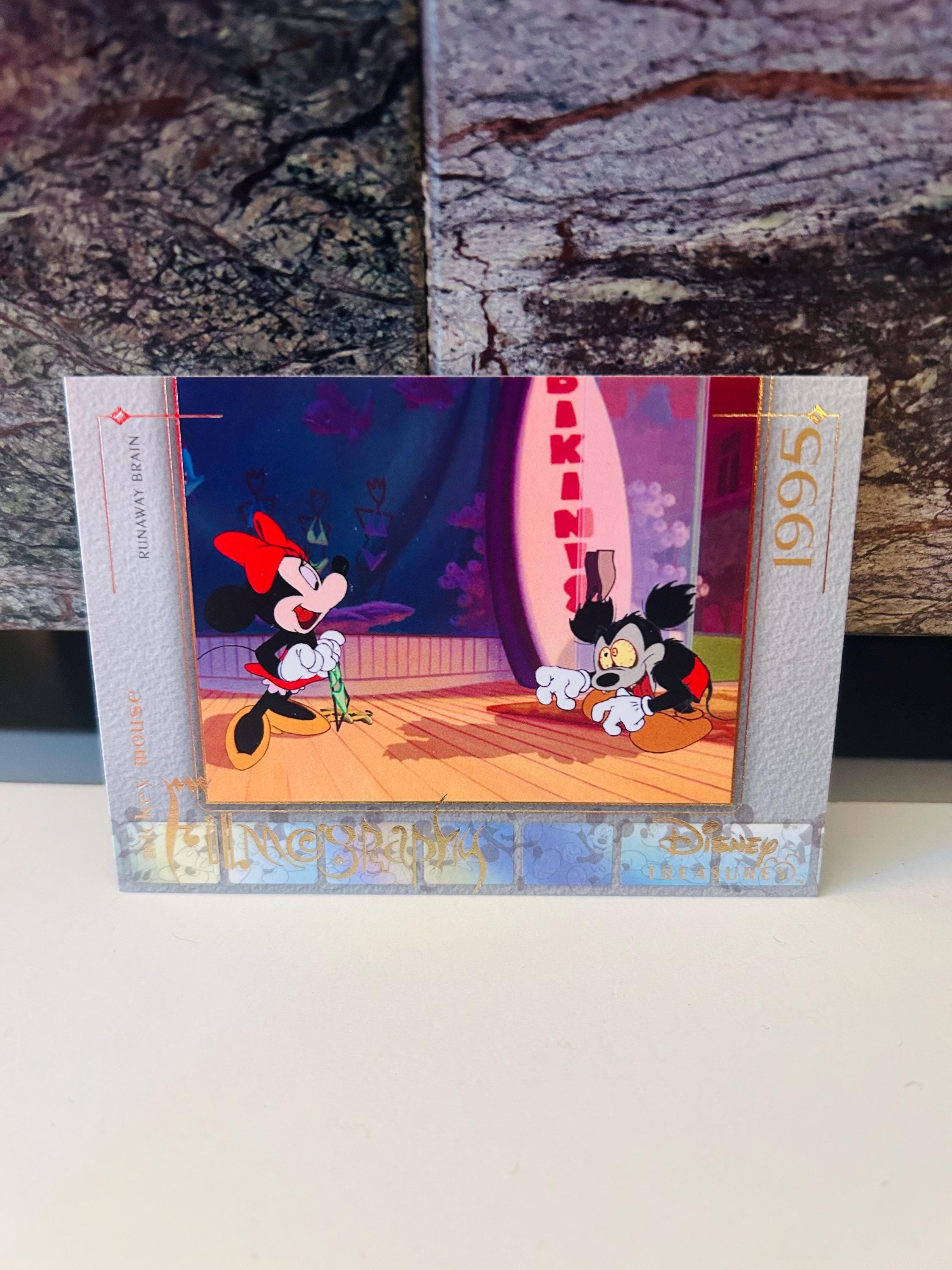 Mickey's Runaway Brain Disney Treasures Filmographs, 2003 Trading Card MM45