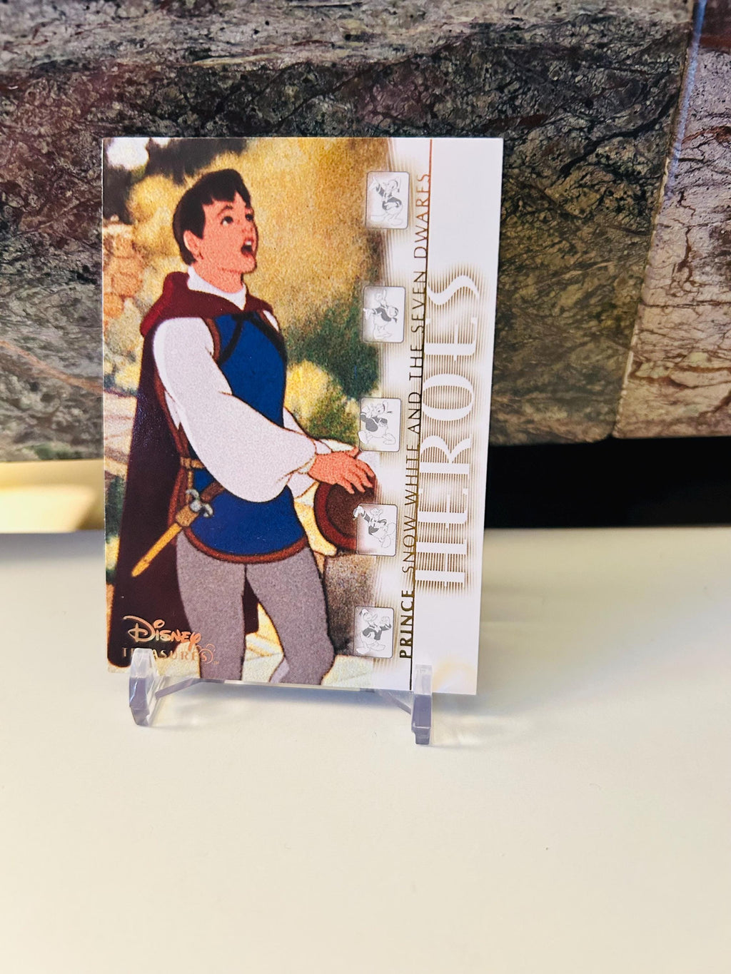 Snow White Prince 2003 Disney Treasures Trading Card