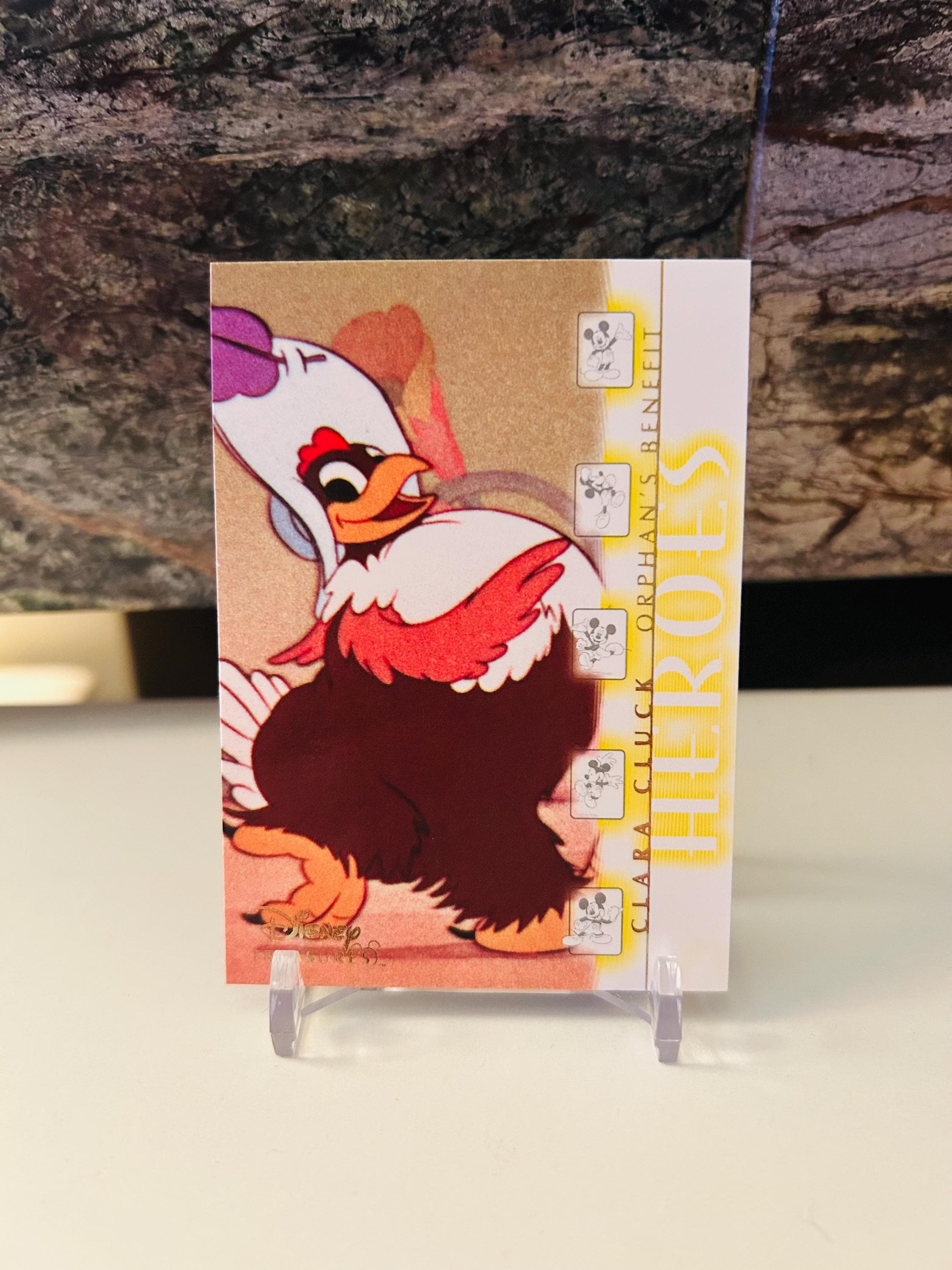 Orphan's Benefit Clara Cluck 2003 Disney Treasures Trading Card