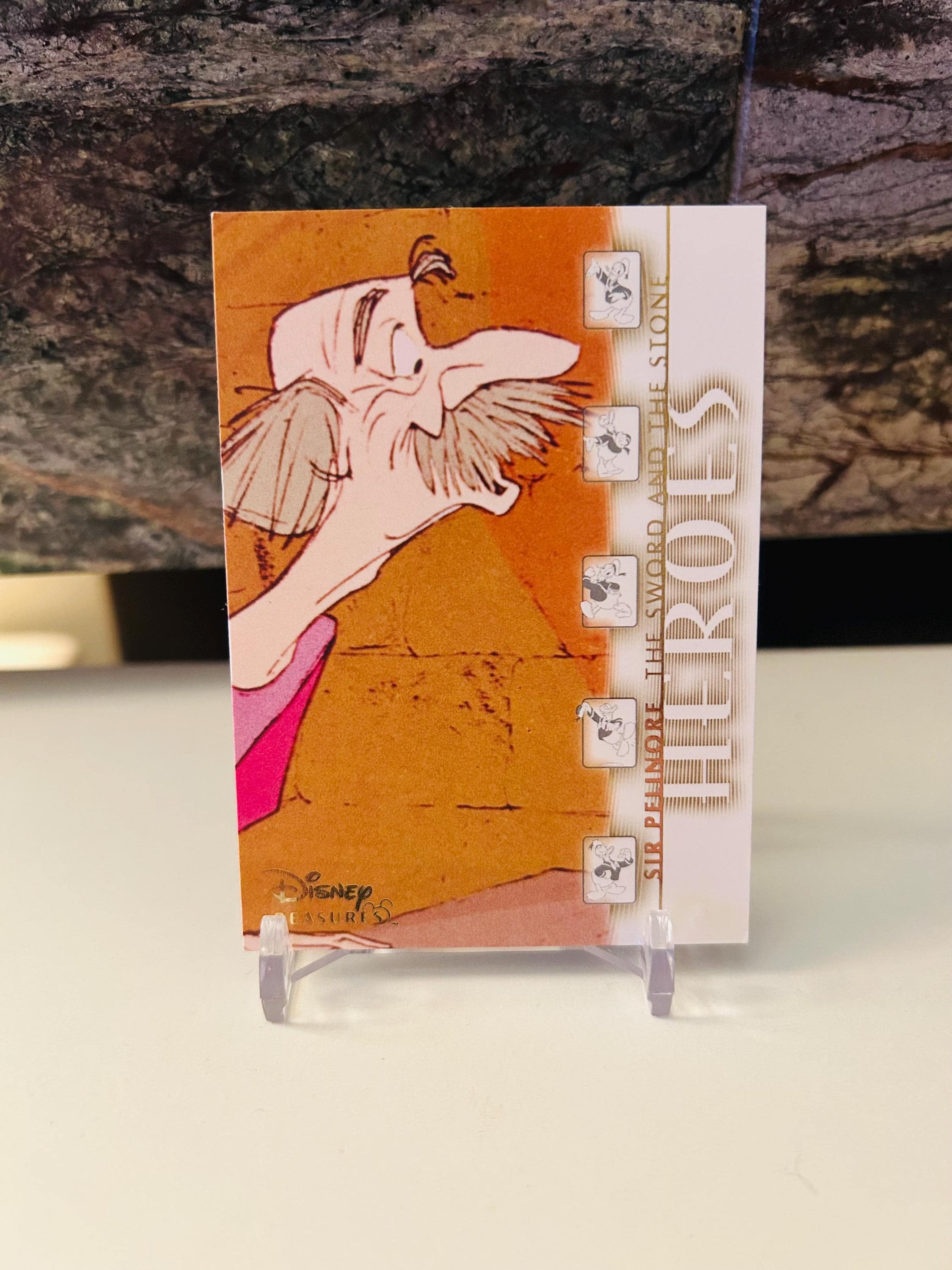 The Sword and the Stone Sir Pelinore 2003 Disney Treasures Trading Card