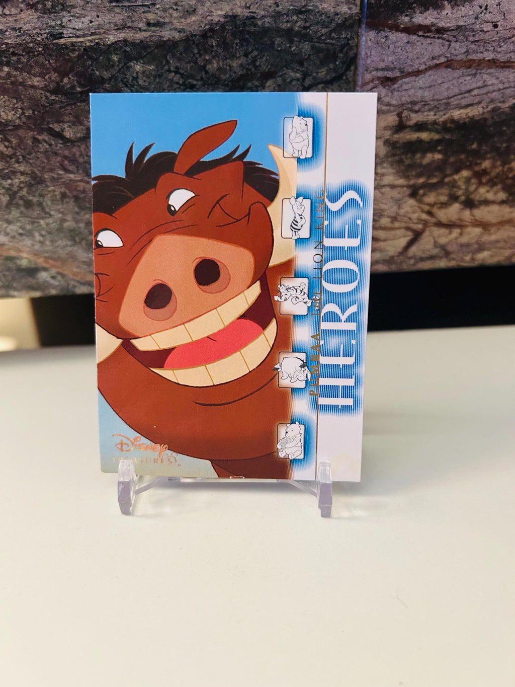 Lion King Pumbaa 2003 Disney Treasures Trading Card