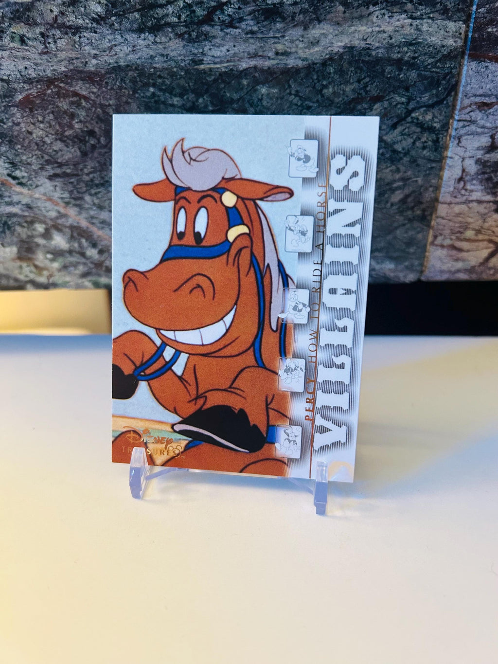 How to Ride a Horse, Percy, 2003 Disney Treasures Trading Card