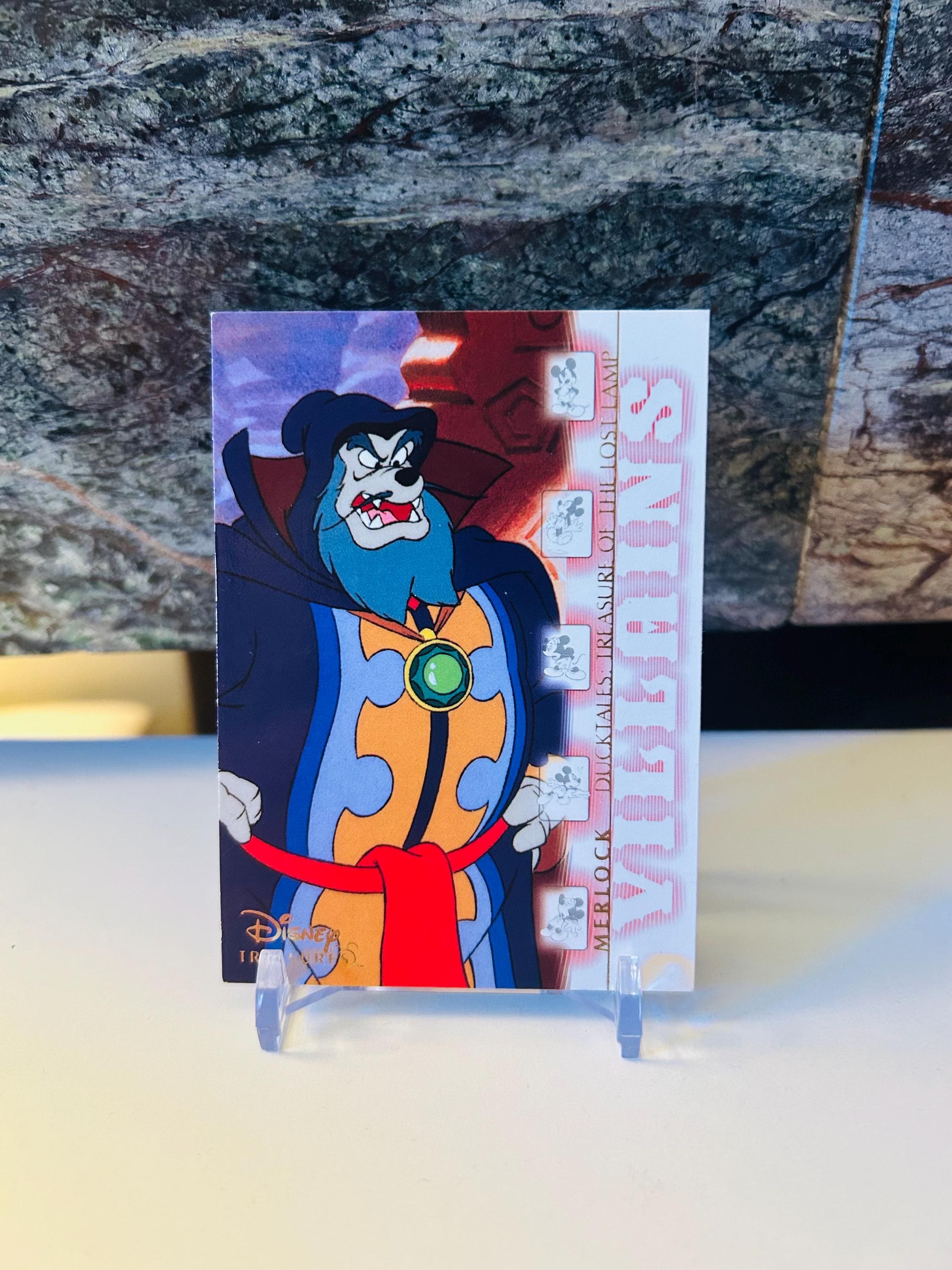 Ducktales Treasure of the Lost Lamp, Merlock, 2003 Disney Treasures Trading Card