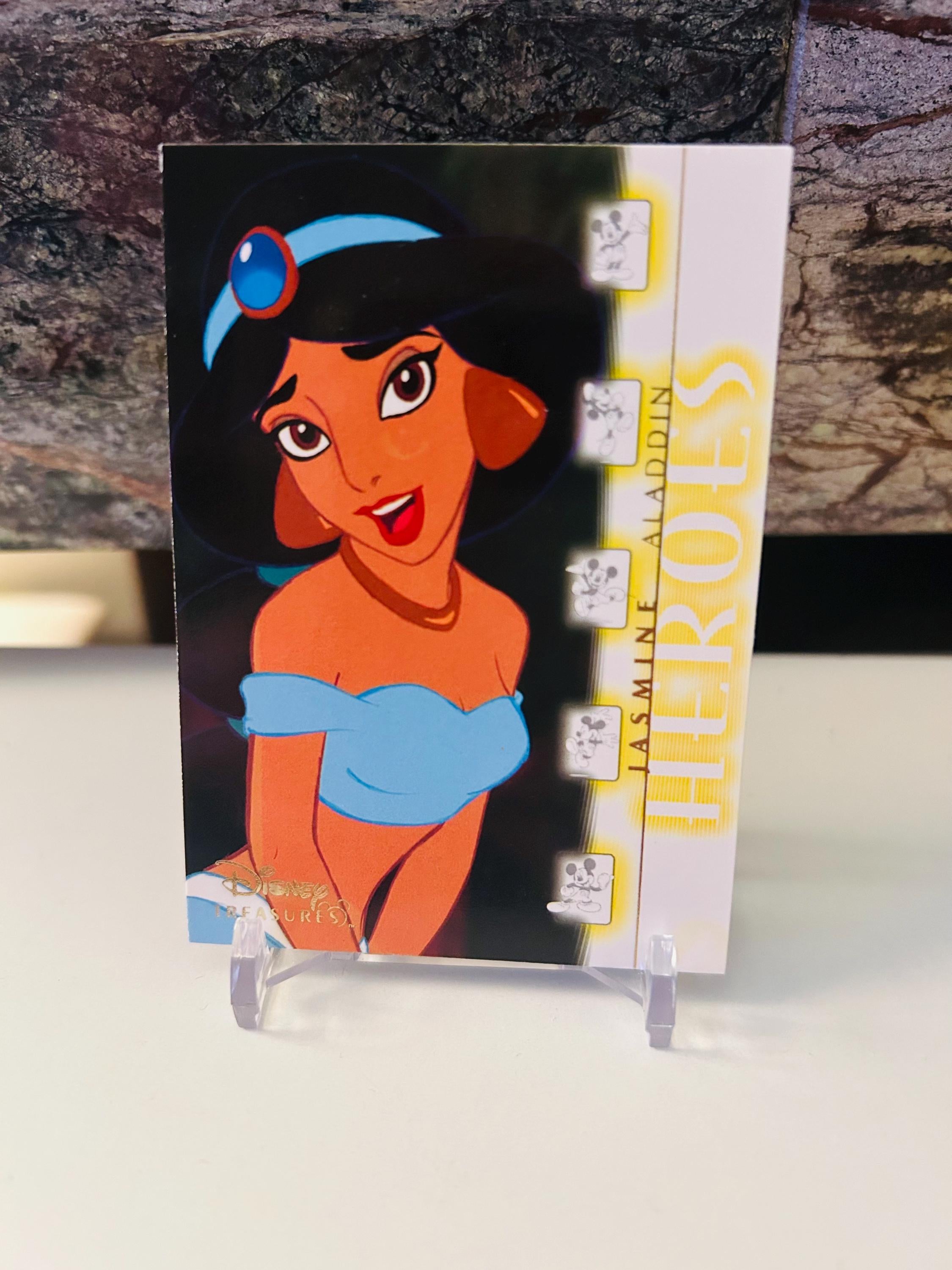 Princess Jasmine, Aladdin 2003 Disney Treasures Trading Card
