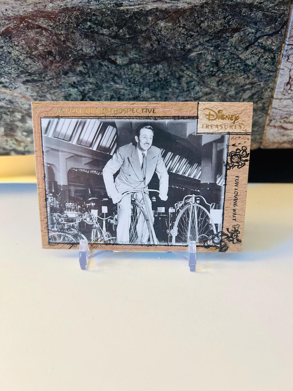 Walt Disney Retrospective Trading Card (Fun Loving Walt) 2003 Disney Treasures Trading Card
