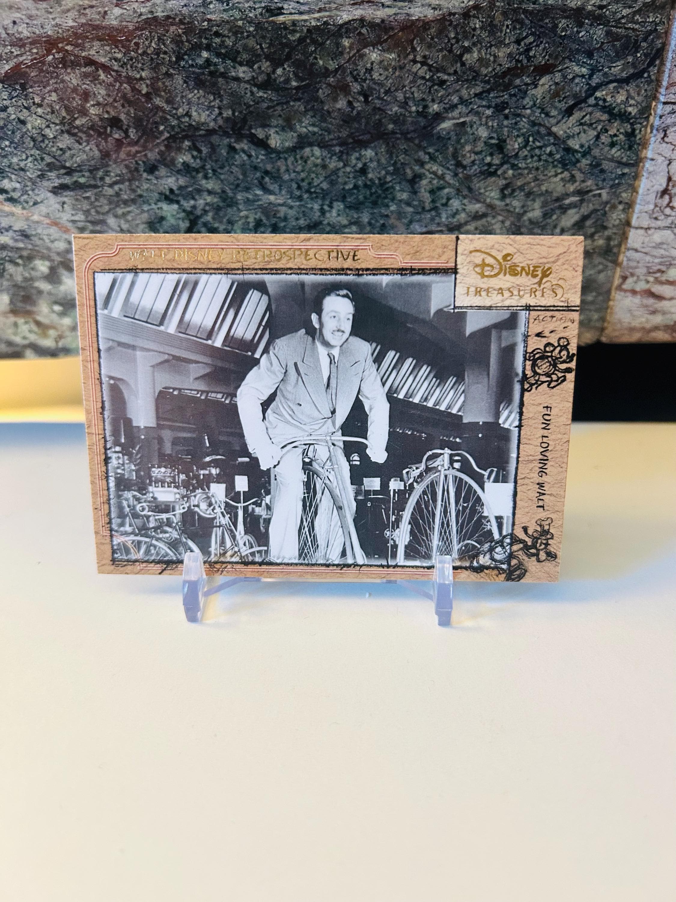 Walt Disney Retrospective Trading Card (Fun Loving Walt) 2003 Disney Treasures Trading Card