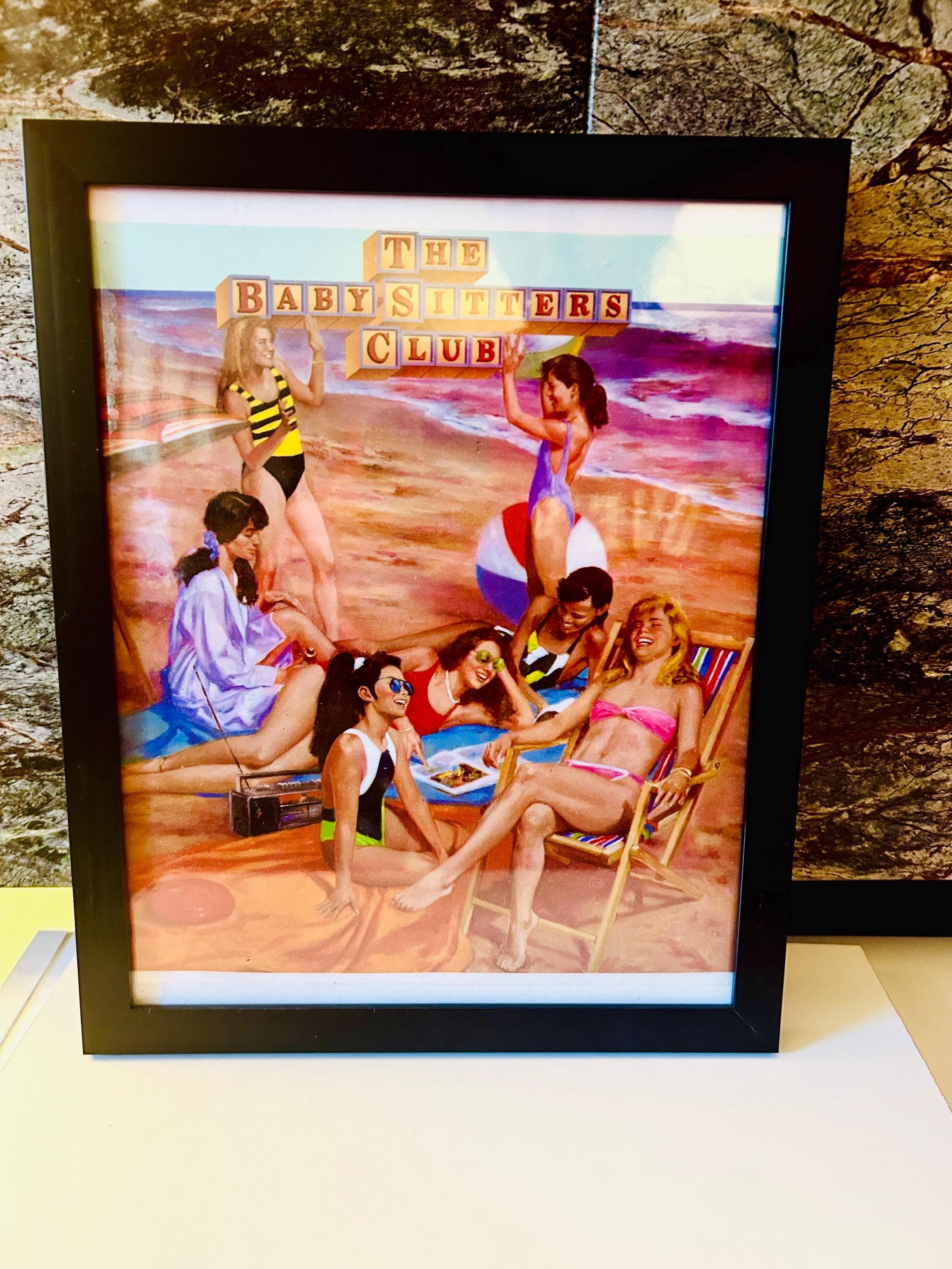 Babysitters Club California Girls Calendar Framed Cover (9x11) INCLUDES FRAME