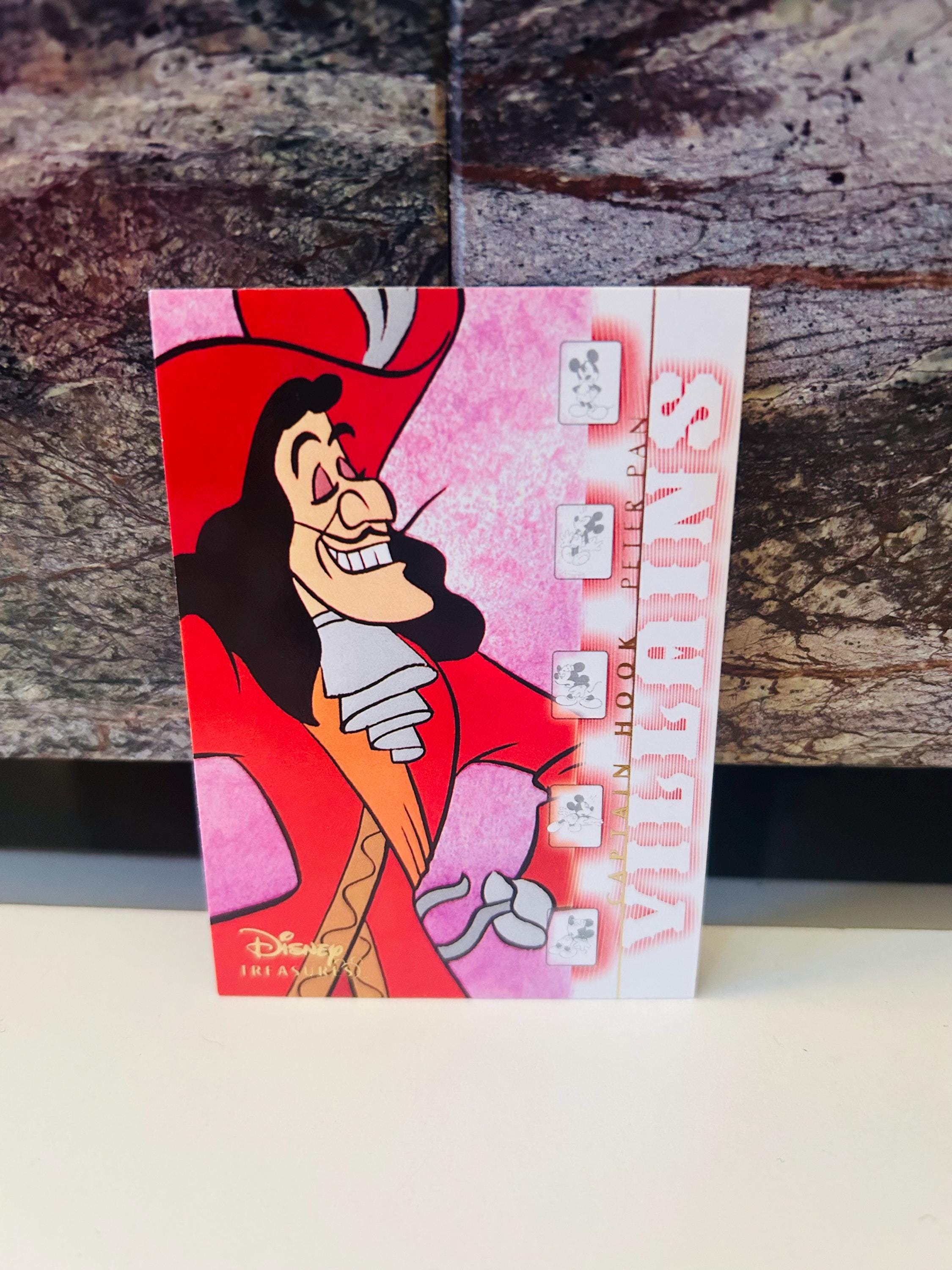 Captain Hook from Peter Pan 2003 Disney Treasures Trading Card