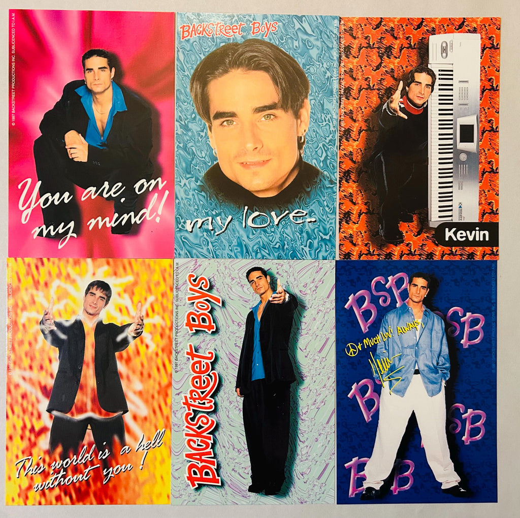 Kevin Richardson Backstreet Boys Six 4x6 BSB Photos 1998 Lot of 6