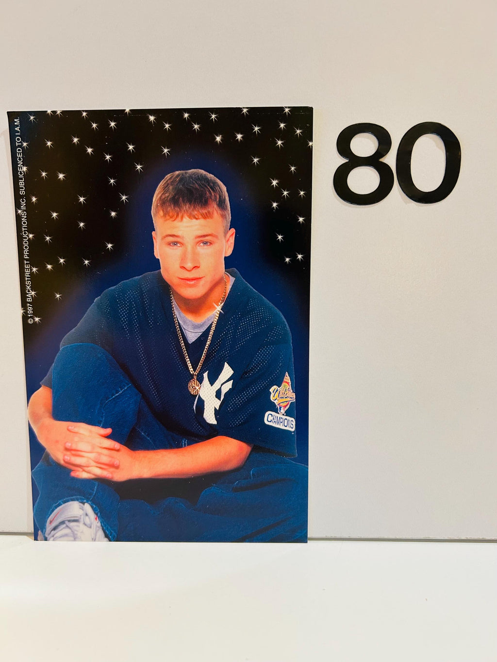 Brian Littrell Backstreet Boys Six 4x6 BSB Photos 1998 Lot of 6