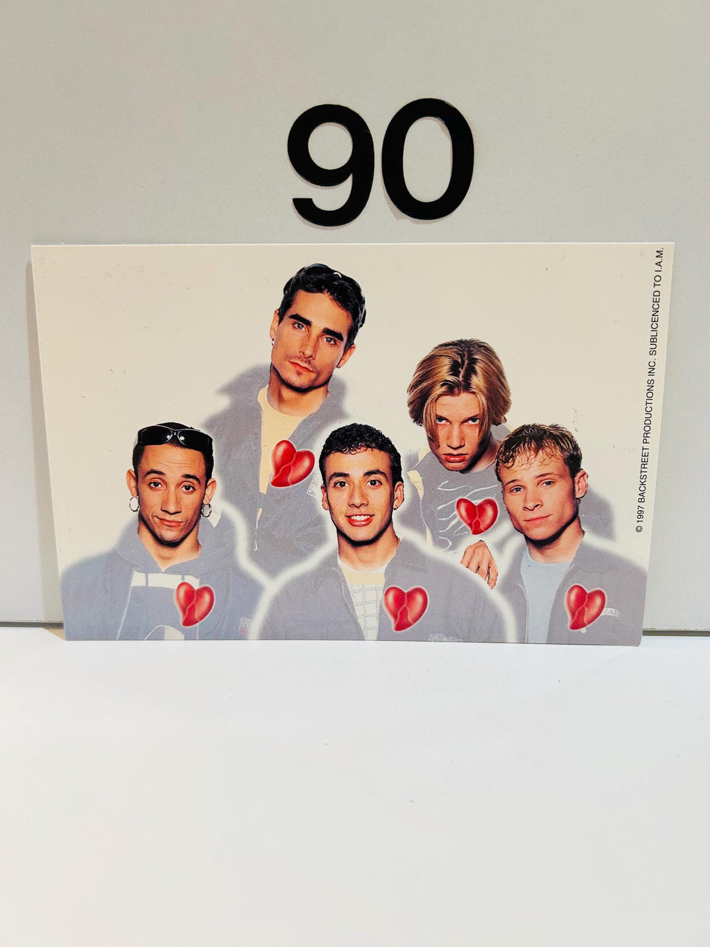 Backstreet Boys Six Group 4x6 BSB Photos 1998 Lot of 6