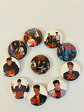 Ten NKOTB 1.5 inch Buttons