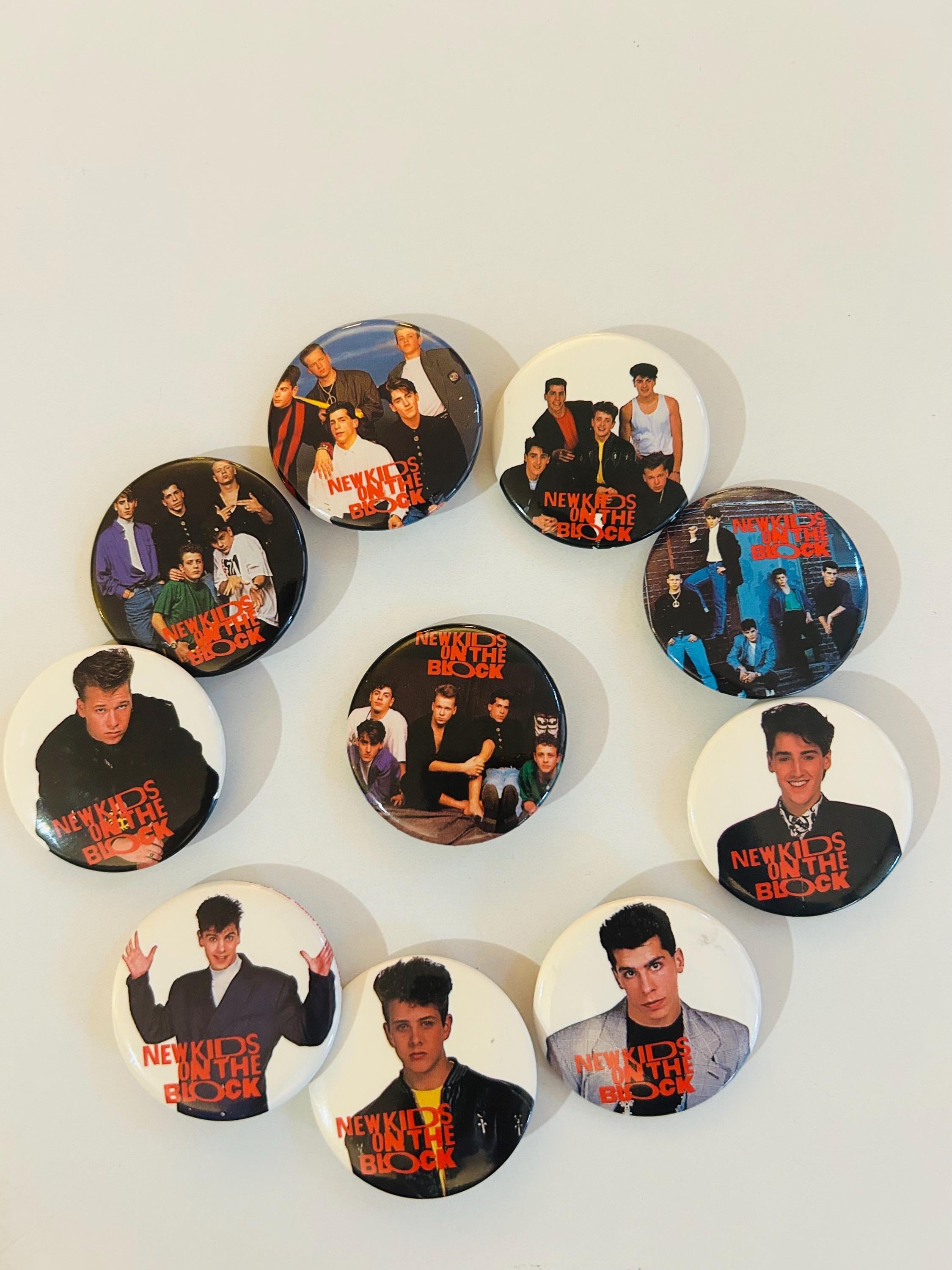 Ten NKOTB 1.5 inch Buttons