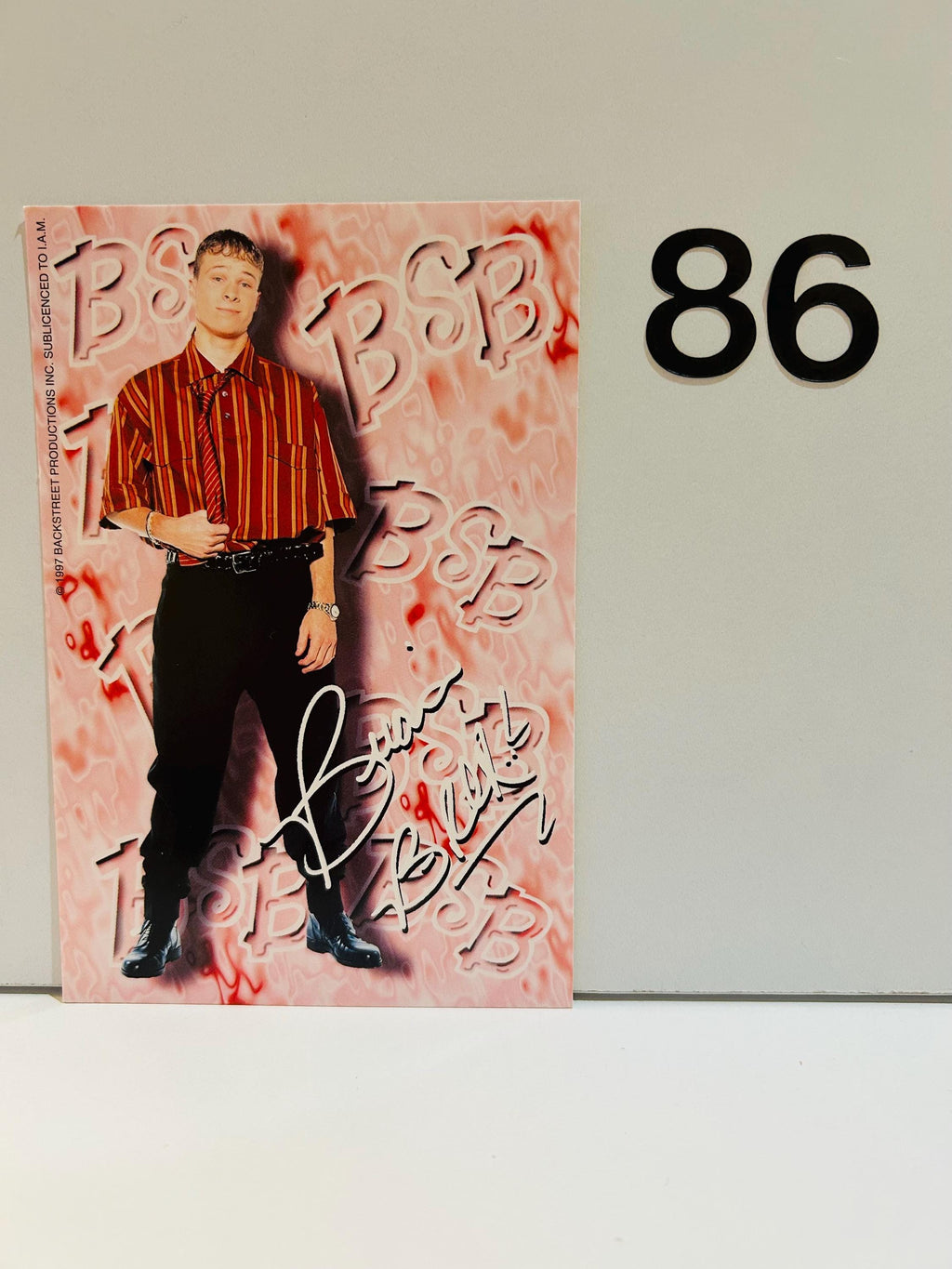Brian Littrell Backstreet Boys Six 4x6 BSB Photos 1998 Lot of 6