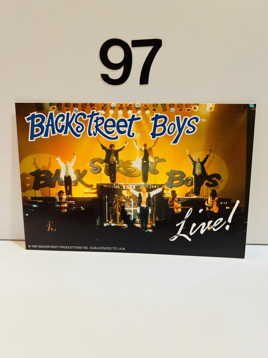 Backstreet Boys Six Group 4x6 BSB Photos 1998 Lot of 6
