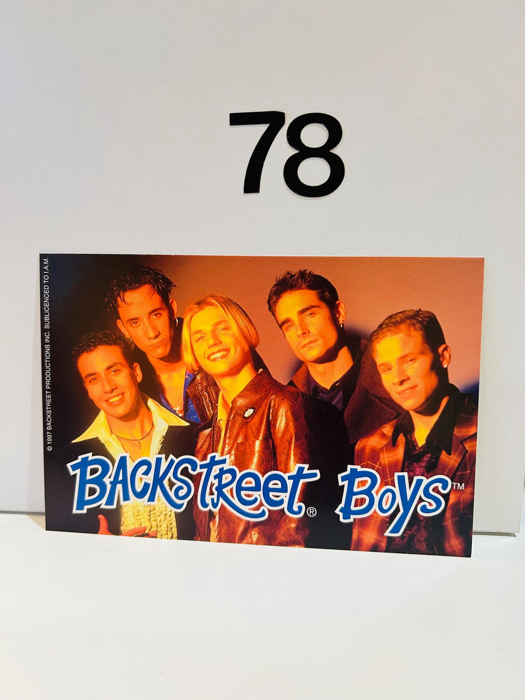 Backstreet Boys Six Group 4x6 BSB Photos 1998 Lot of 6