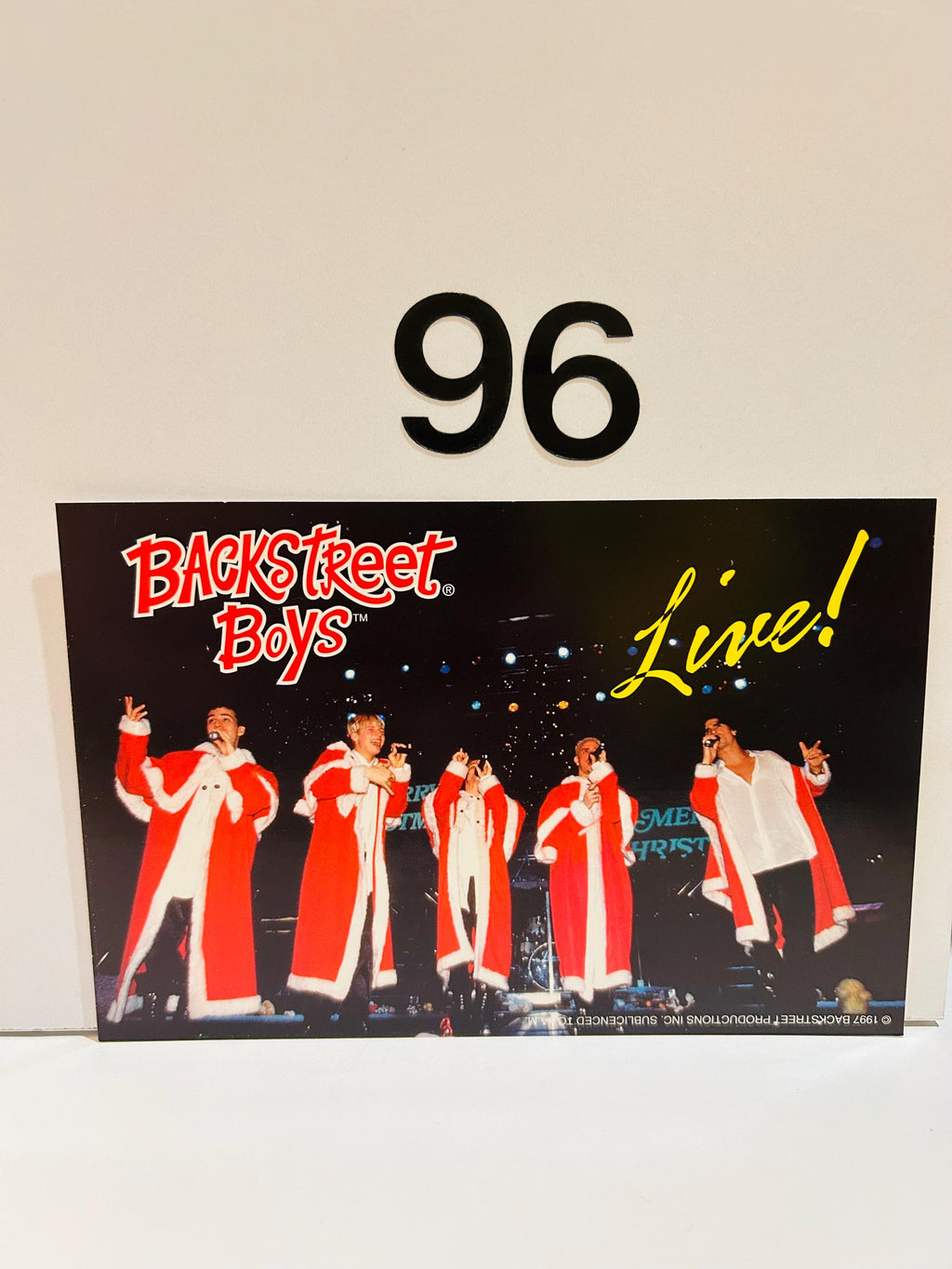 Backstreet Boys Six Group 4x6 BSB Photos 1998 Lot of 6