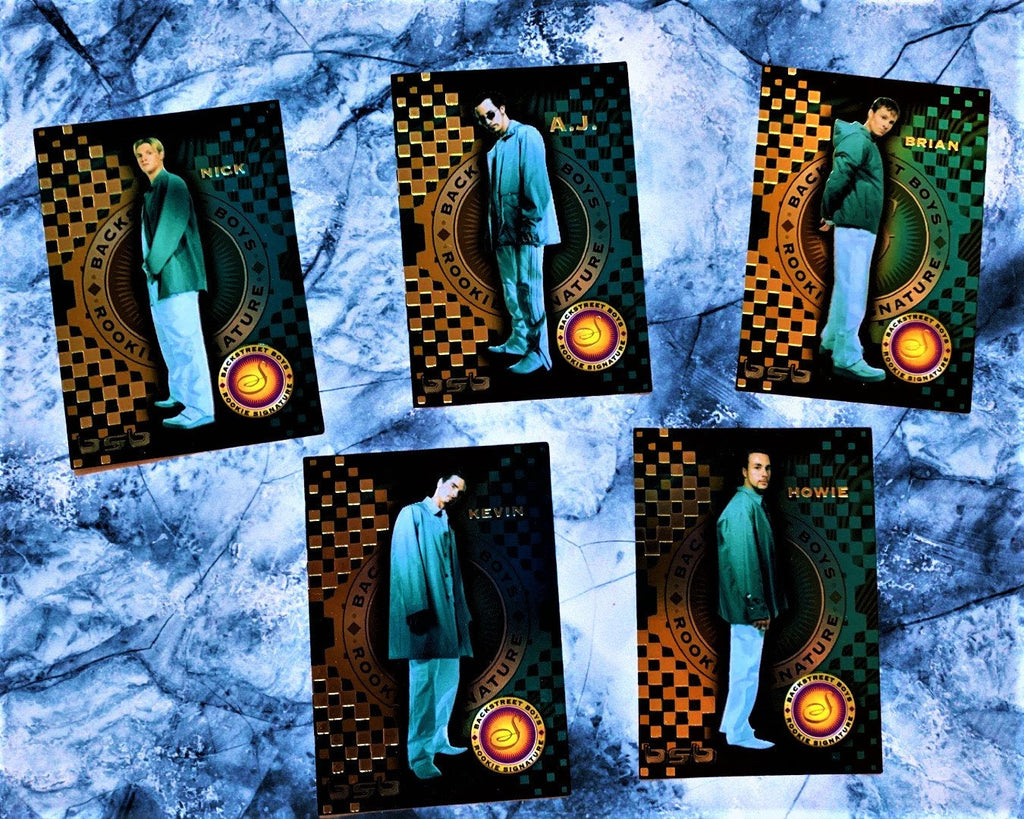 BSB Rookie Cards (Choose a Backstreet Boys Card)
