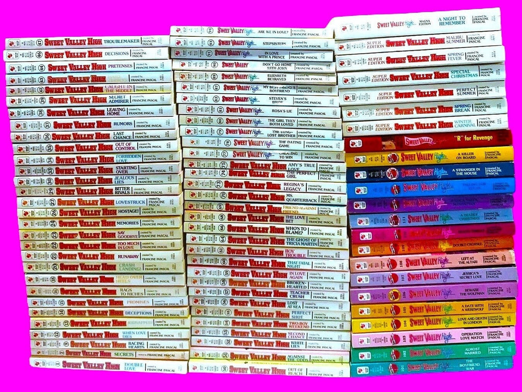 Sweet Valley High Book Series Numbers 71 to 143 - Choose a Book