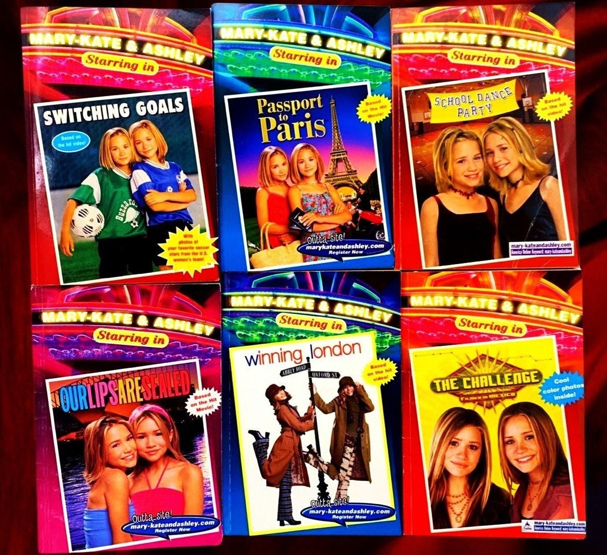 Starring In Series - Choose a MarY Kate & Ashley Book