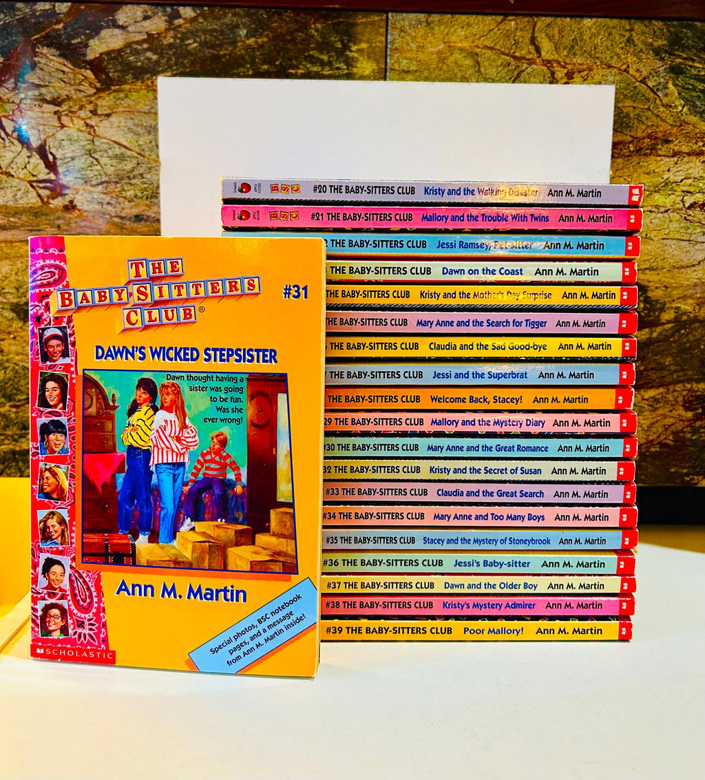 Babysitters Club #20 to #39 - Choose a Paperback Book by Ann M. Martin