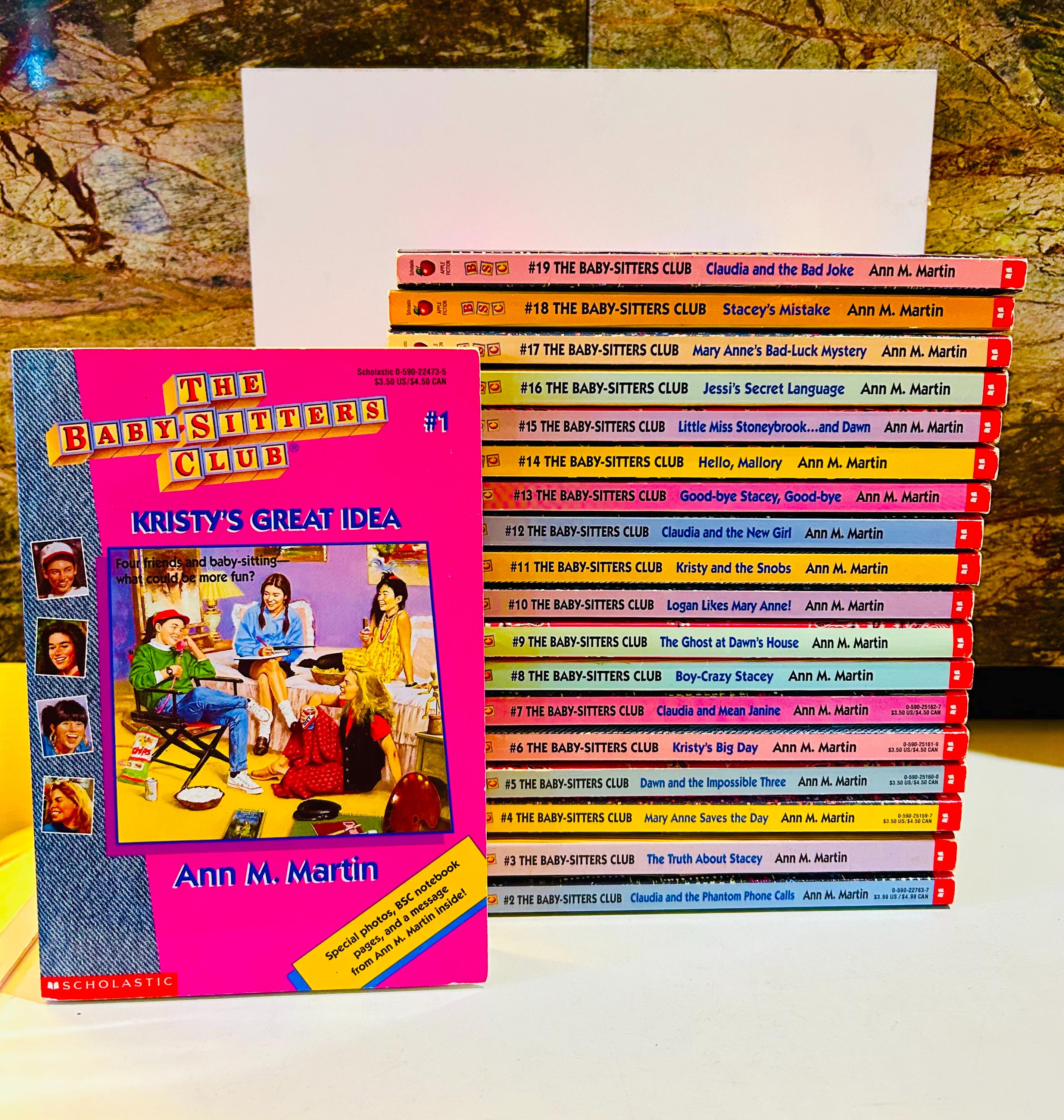Babysitters Club #1 to #19 - Choose a Paperback Book by Ann M. Martin