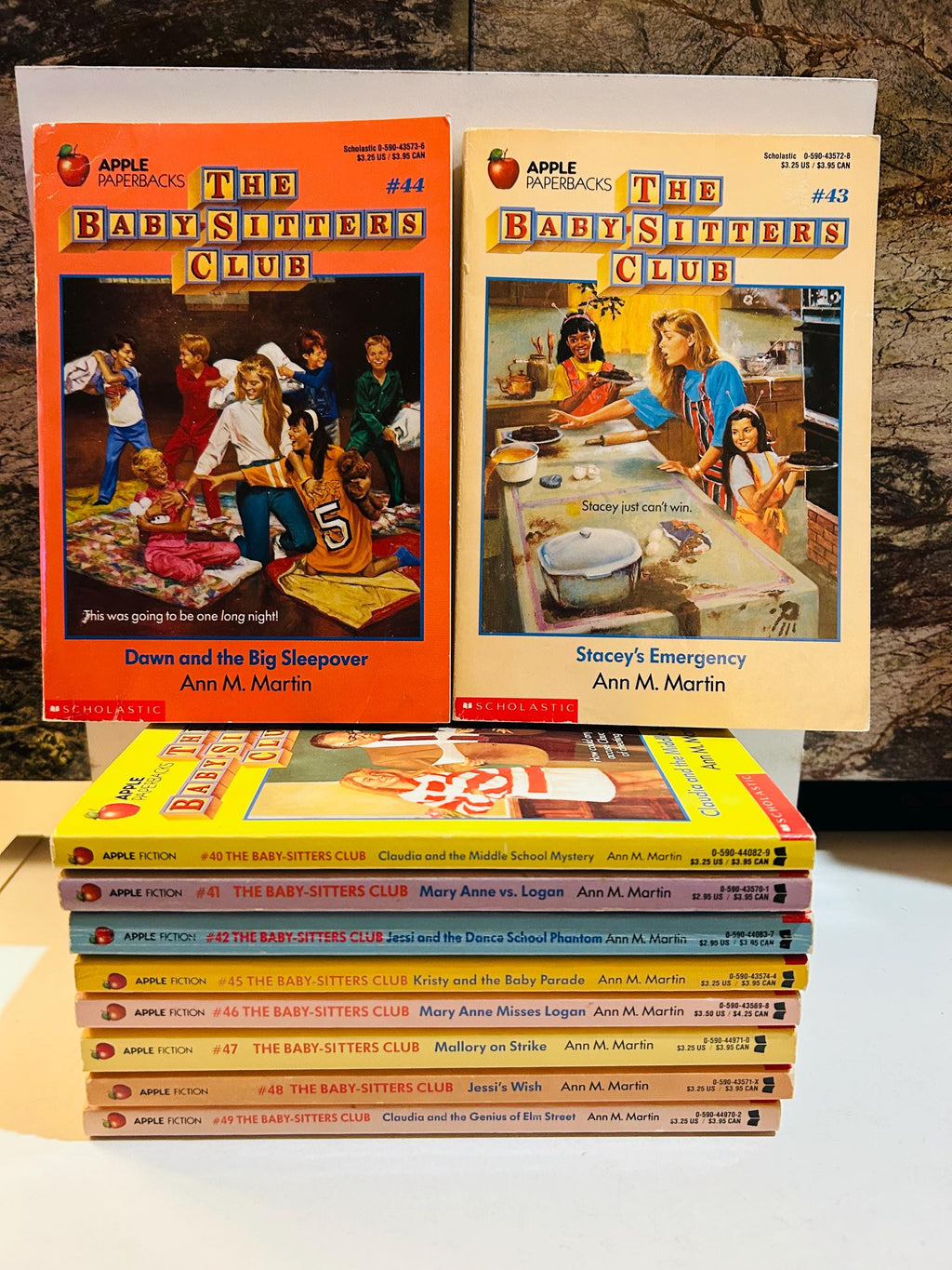 Babysitters Club #40 to #49 - Choose a Paperback Book by Ann M. Martin