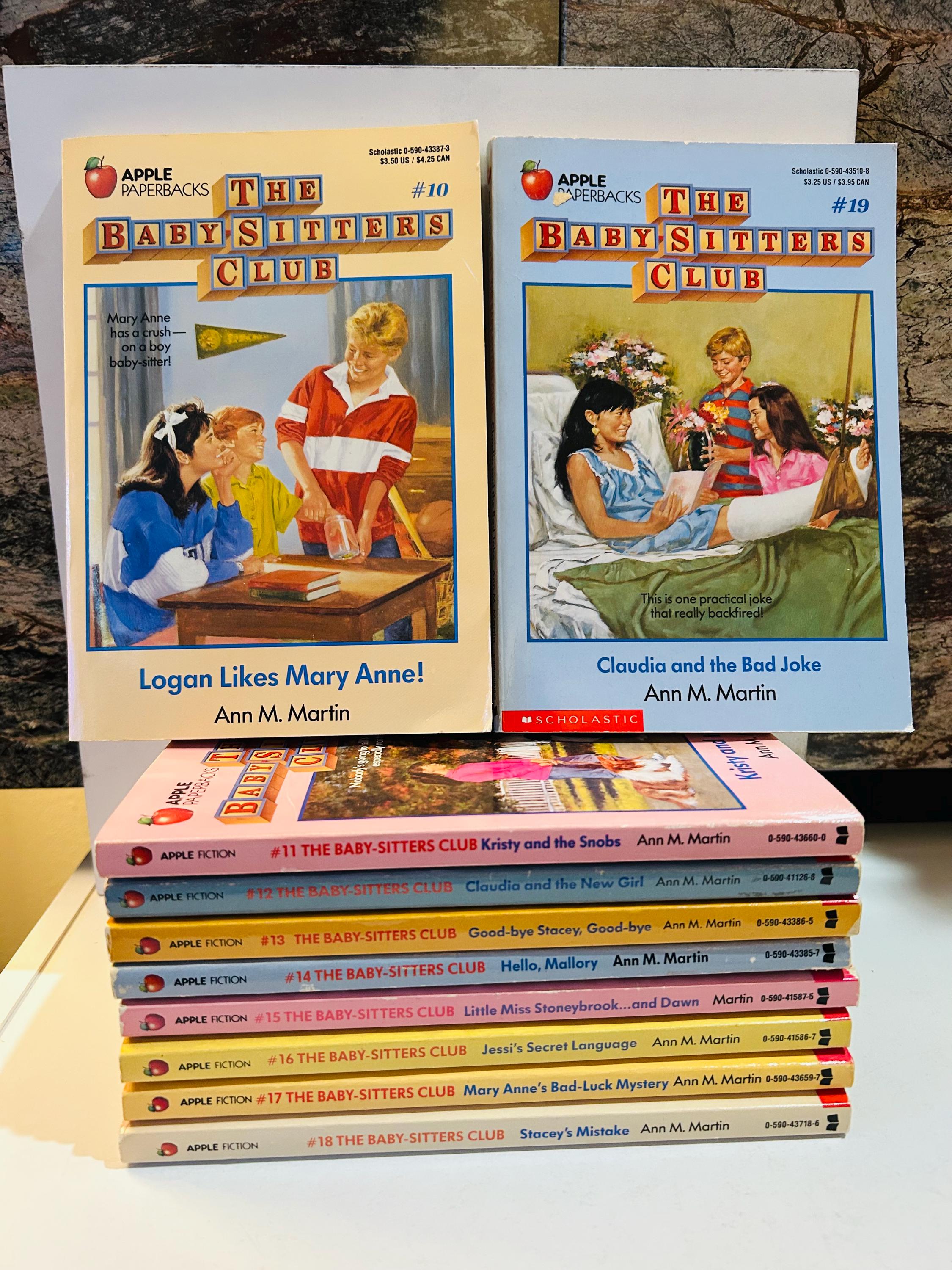 Babysitters Club #10 to #19 - Choose a Paperback Book by Ann M. Martin