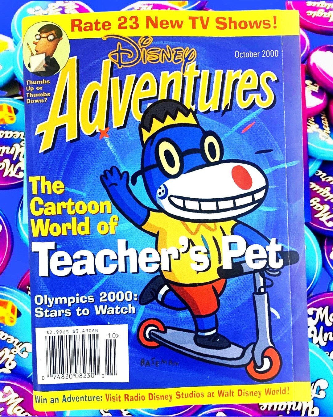 Teacher's Pet 2000 Disney Adventures Magazine