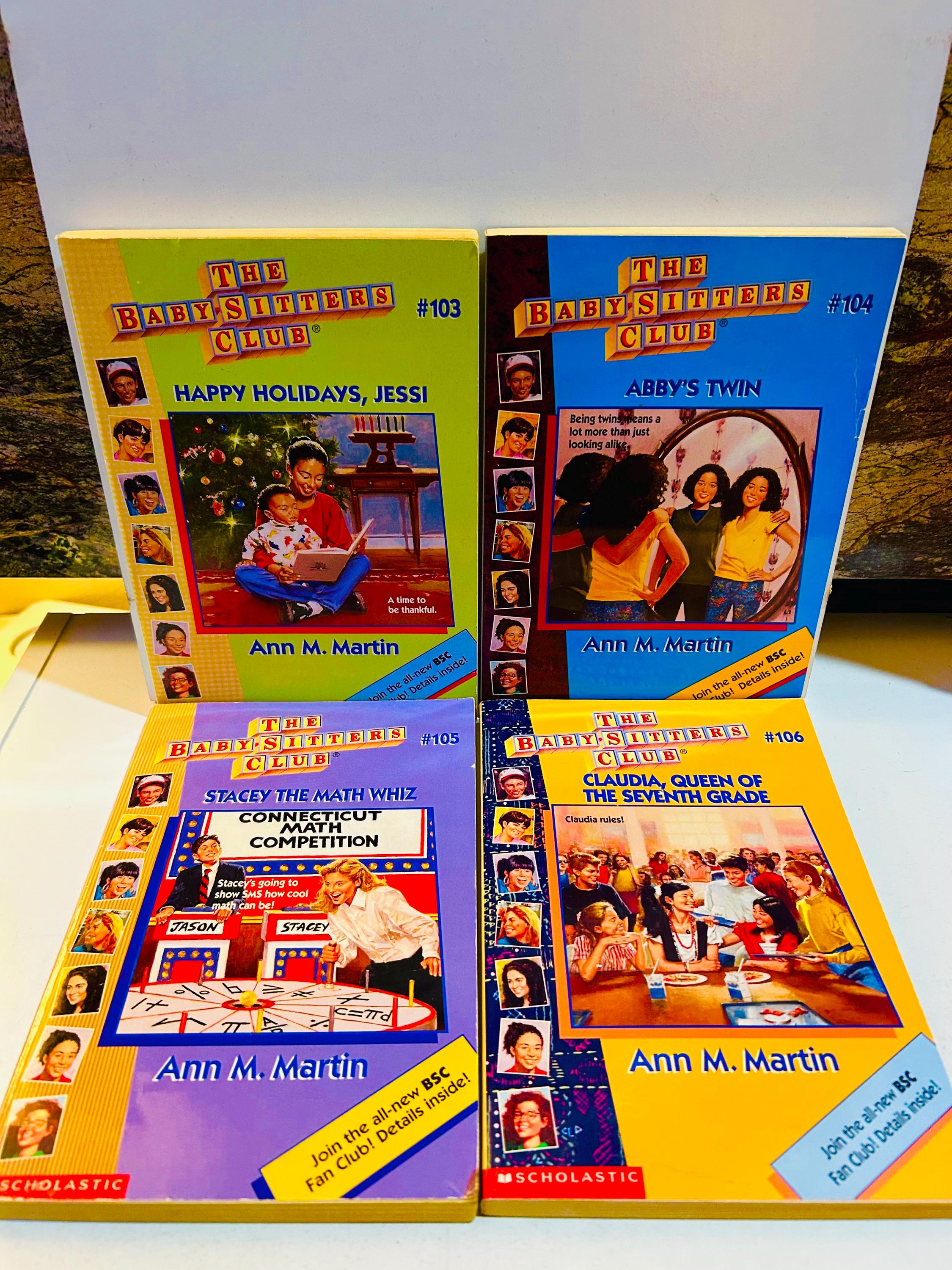Babysitters Club #98 to #107 - Choose a Paperback Book by Ann M. Martin
