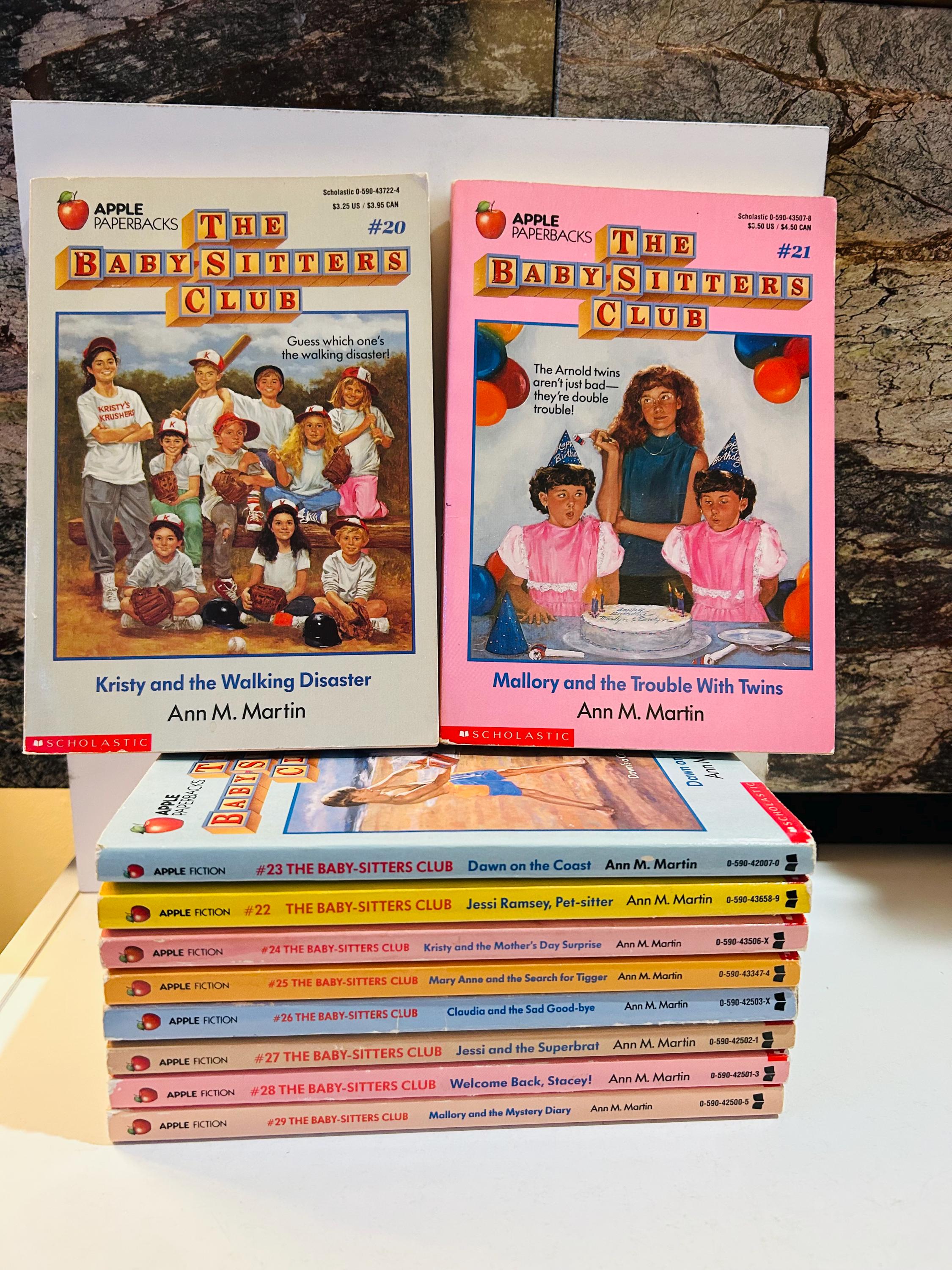 Babysitters Club #20 to #29 - Choose a Paperback Book by Ann M. Martin