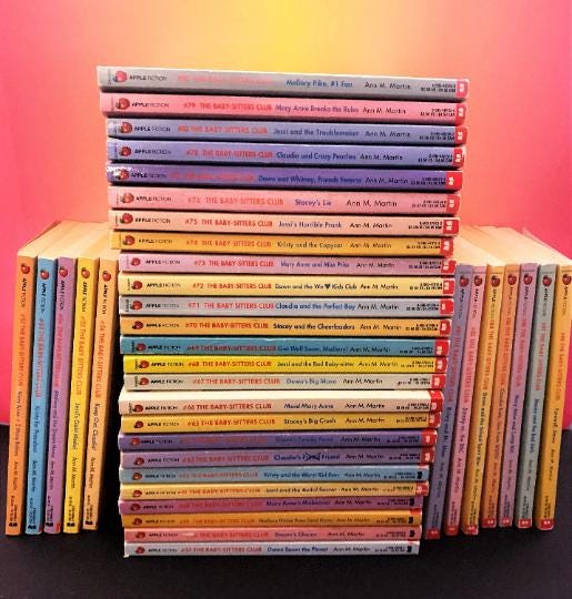 Babysitters Club #1 to #66 - Choose a Paperback Book by Ann M. Martin
