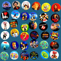 80's Buttons - Pick Your Favorites (1.25 inch) Party Favors, 80s Shows