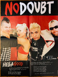 No Doubt and Nick & Aaron Carter Poster 16x20 (2002)