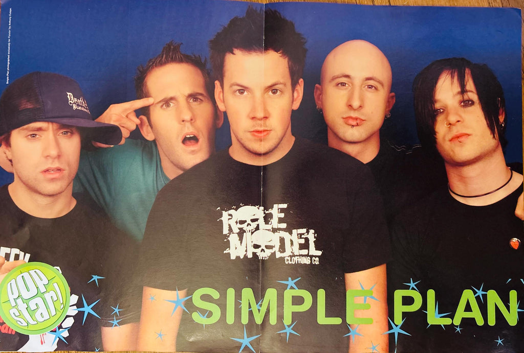 Simple Plan and Jeremy Sumpter Poster 10x16 (2005)