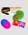 Yowie Mutable Rain Frog figurine with egg and fact card