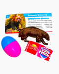 European Wolverine Animals with Superpowers 2" Animal Figurine 🦡 Yowie Super Powers